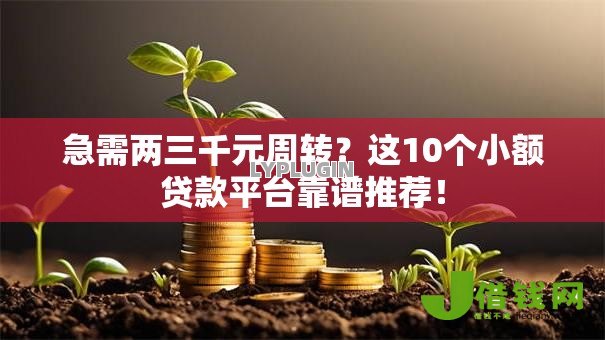 急需两三千元周转?这10个小额贷款平台靠谱推荐! 急需两三千元周转?这10个小额贷款平台靠谱推荐!