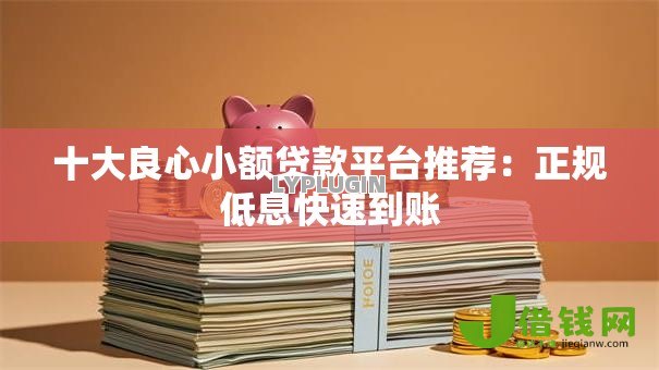 十大良心小额贷款平台推荐：正规低息快速到账