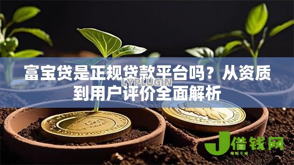 富宝贷是正规贷款平台吗?从资质到用户评价全面解析 富宝贷是正规贷款平台吗?从资质到用户评价全面解析