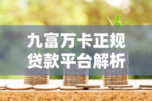 九富万卡正规贷款平台解析:资质、利率、安全性全评测 九富万卡正规贷款平台解析:资质、利率、安全性全评测