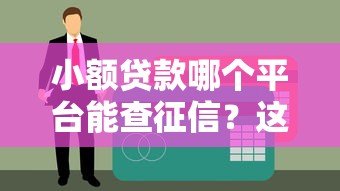 小额贷款哪个平台能查征信？这10个正规渠道需知道