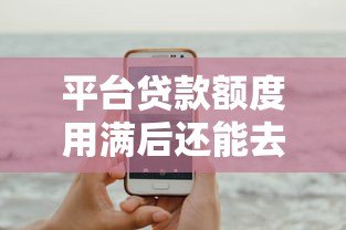 平台贷款额度用满后还能去哪里申请贷款? 平台贷款额度用满后还能去哪里申请贷款?