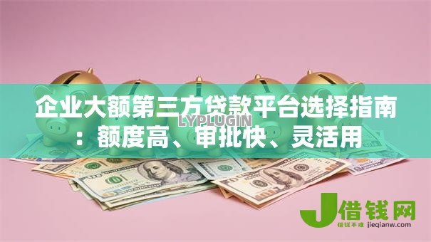 企业大额第三方贷款平台选择指南:额度高、审批快、灵活用 企业大额第三方贷款平台选择指南:额度高、审批快、灵活用