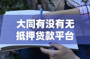 大同有没有无抵押贷款平台？详解正规渠道与申请攻略