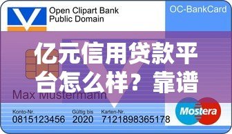 亿元信用贷款平台怎么样？靠谱吗？一文详解优缺点及申请流程