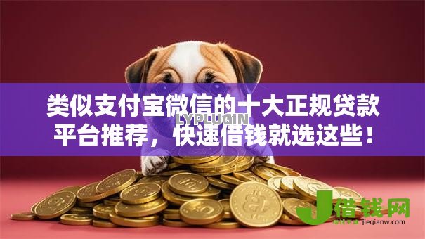 类似支付宝微信的十大正规贷款平台推荐,快速借钱就选这些! 类似支付宝微信的十大正规贷款平台推荐,快速借钱就选这些!