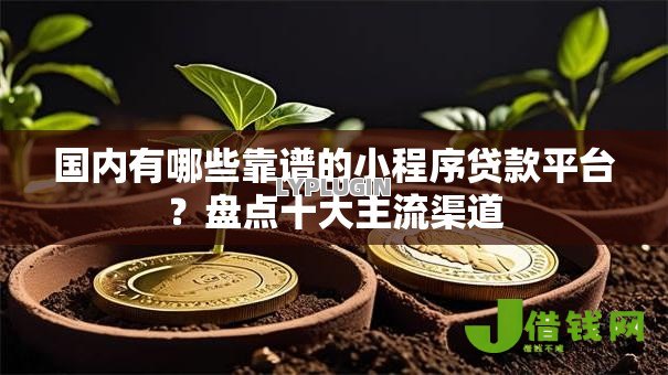 国内有哪些靠谱的小程序贷款平台？盘点十大主流渠道