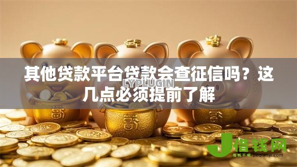 其他贷款平台贷款会查征信吗?这几点必须提前了解 其他贷款平台贷款会查征信吗?这几点必须提前了解