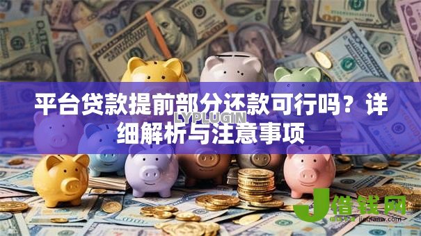 平台贷款提前部分还款可行吗？详细解析与注意事项