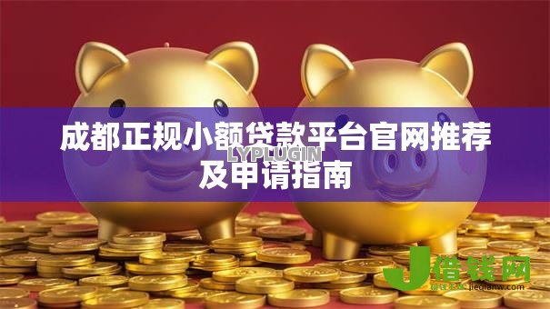 成都正规小额贷款平台官网推荐及申请指南
