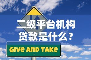二级平台机构贷款是什么？全面解析贷款类型与特点