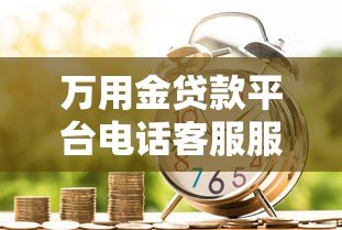 万用金贷款平台电话客服服务全解析：高效沟通与使用技巧