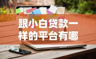 跟小白贷款一样的平台有哪些？10大低门槛借贷平台推荐