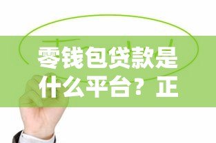 零钱包贷款是什么平台?正规贷款产品解析与使用指南 零钱包贷款是什么平台?正规贷款产品解析与使用指南