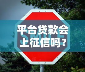 平台贷款会上征信吗？这些关键点你必须知道