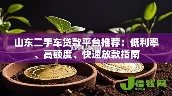 山东二手车贷款平台推荐：低利率、高额度、快速放款指南