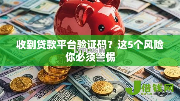 收到贷款平台验证码？这5个风险你必须警惕