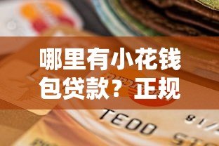哪里有小花钱包贷款?正规平台推荐及申请指南 哪里有小花钱包贷款?正规平台推荐及申请指南