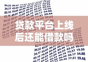 贷款平台上线后还能借款吗？这些注意事项你必须知道！