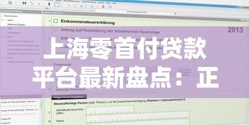 上海零首付贷款平台最新盘点:正规机构与申请条件解析 上海零首付贷款平台最新盘点:正规机构与申请条件解析