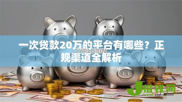一次贷款20万的平台有哪些?正规渠道全解析 一次贷款20万的平台有哪些?正规渠道全解析