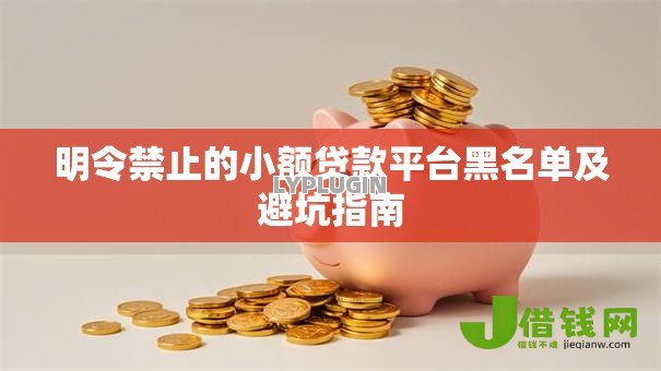 明令禁止的小额贷款平台黑名单及避坑指南 明令禁止的小额贷款平台黑名单及避坑指南