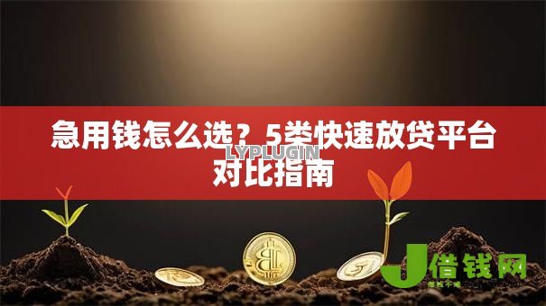 急用钱怎么选？5类快速放贷平台对比指南