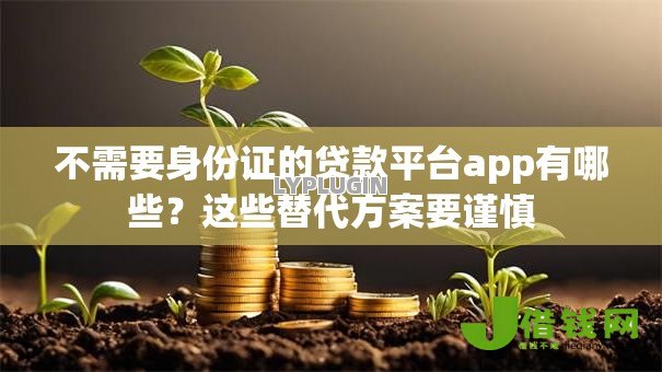 不需要身份证的贷款平台app有哪些?这些替代方案要谨慎 不需要身份证的贷款平台app有哪些?这些替代方案要谨慎