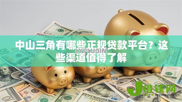 中山三角有哪些正规贷款平台?这些渠道值得了解 中山三角有哪些正规贷款平台?这些渠道值得了解