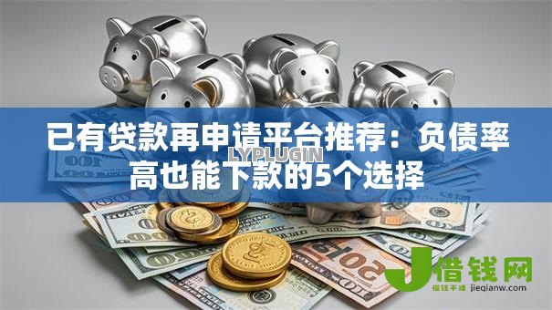 已有贷款再申请平台推荐：负债率高也能下款的5个选择