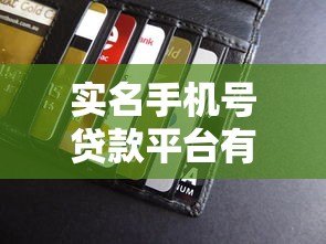 实名手机号贷款平台有哪些？急需用钱必看这5大正规渠道