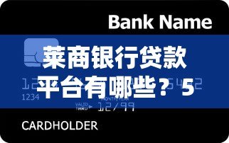 莱商银行贷款平台有哪些？5大产品申请攻略