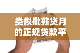 类似批薪贷月的正规贷款平台推荐与避坑指南 类似批薪贷月的正规贷款平台推荐与避坑指南