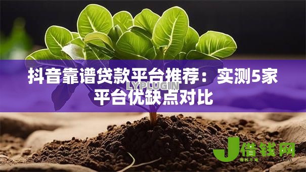 抖音靠谱贷款平台推荐:实测5家平台优缺点对比 抖音靠谱贷款平台推荐:实测5家平台优缺点对比
