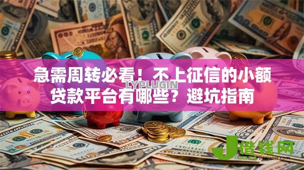 急需周转必看！不上征信的小额贷款平台有哪些？避坑指南