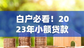 白户必看!2023年小额贷款平台靠谱推荐及避坑指南 白户必看!2023年小额贷款平台靠谱推荐及避坑指南