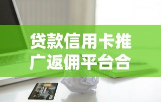 贷款信用卡推广返佣平台合作指南与收益解析