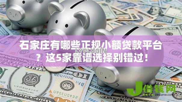 石家庄有哪些正规小额贷款平台?这5家靠谱选择别错过! 石家庄有哪些正规小额贷款平台?这5家靠谱选择别错过!