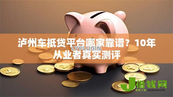 泸州车抵贷平台哪家靠谱？10年从业者真实测评