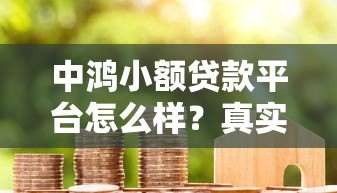 中鸿小额贷款平台怎么样?真实用户评测与申请流程解析 中鸿小额贷款平台怎么样?真实用户评测与申请流程解析