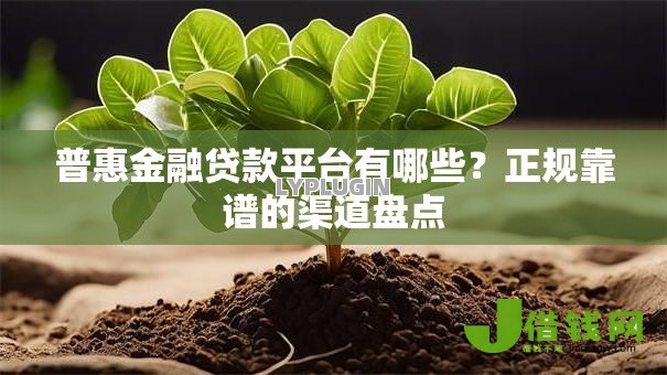 普惠金融贷款平台有哪些?正规靠谱的渠道盘点 普惠金融贷款平台有哪些?正规靠谱的渠道盘点