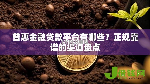 普惠金融贷款平台有哪些?正规靠谱的渠道盘点 普惠金融贷款平台有哪些?正规靠谱的渠道盘点