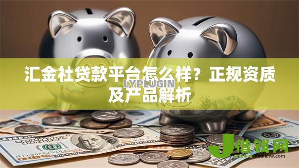 汇金社贷款平台怎么样？正规资质及产品解析