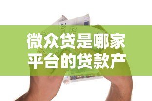微众贷是哪家平台的贷款产品？微众银行信用贷详细解析