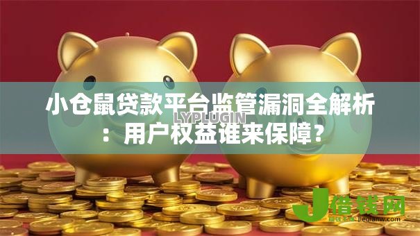 小仓鼠贷款平台监管漏洞全解析:用户权益谁来保障? 小仓鼠贷款平台监管漏洞全解析:用户权益谁来保障?