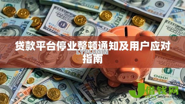 贷款平台停业整顿通知及用户应对指南 贷款平台停业整顿通知及用户应对指南