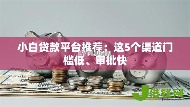 小白贷款平台推荐：这5个渠道门槛低、审批快