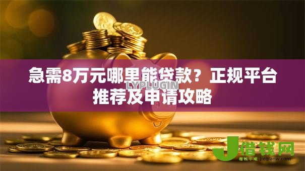 急需8万元哪里能贷款?正规平台推荐及申请攻略 急需8万元哪里能贷款?正规平台推荐及申请攻略