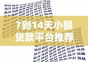 7到14天小额贷款平台推荐:快速下款、低息安全的借款攻略 7到14天小额贷款平台推荐:快速下款、低息安全的借款攻略