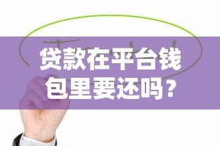 贷款在平台钱包里要还吗?详细解答还款责任与风险 贷款在平台钱包里要还吗?详细解答还款责任与风险